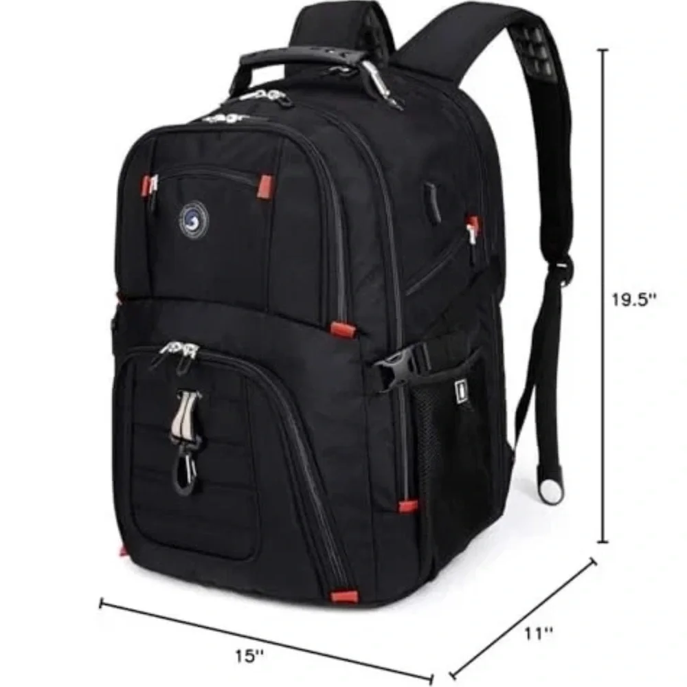 NWT Shrradoo Travel Backpack Black